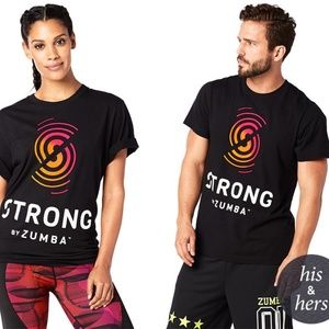 STRONG By Zumba Instructor Tee, size XS/S, unisex
